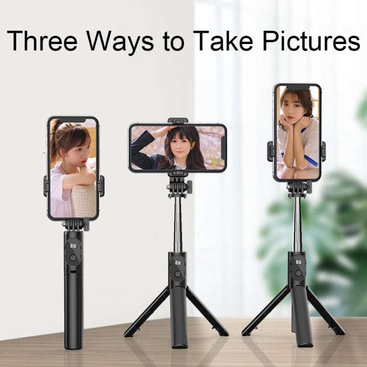 Portable 360 Degree Rotation Foldable Bluetooth Selfie Stick, Spec: P20S-1 74cm