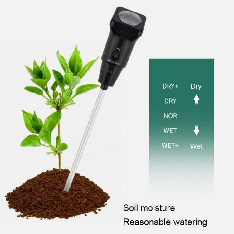 LY601 Soil Detector Greenhouse Planting Soil PH Hygrometer