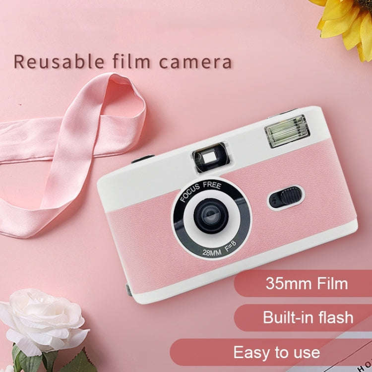 R2-FILM Retro Manual Reusable Film Camera for Children without Film(Red)
