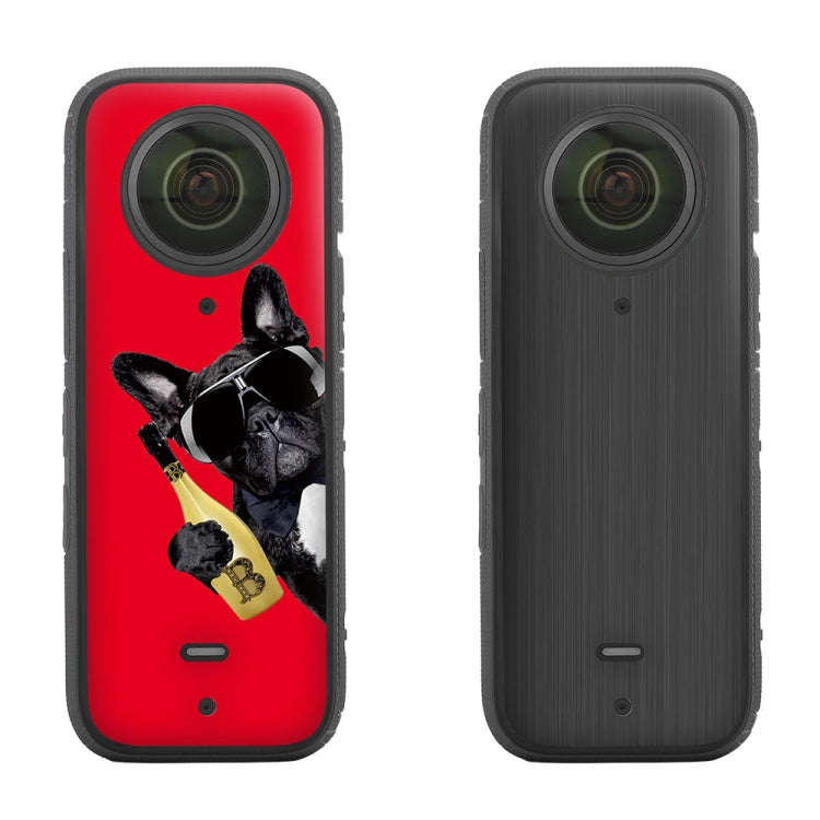 Sunnylife IST-TZ485 For DJI Insta360 X3 Panoramic Camera PVC Protection Scraper Film Stickers(Soc...