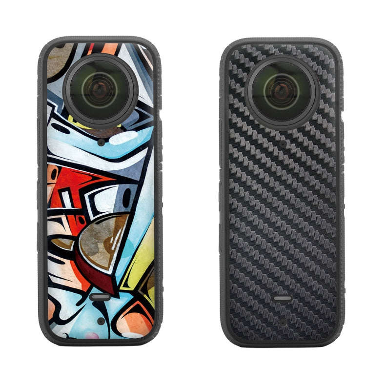 Sunnylife IST-TZ485 For DJI Insta360 X3 Panoramic Camera PVC Protection Scraper Film Stickers(Gra...
