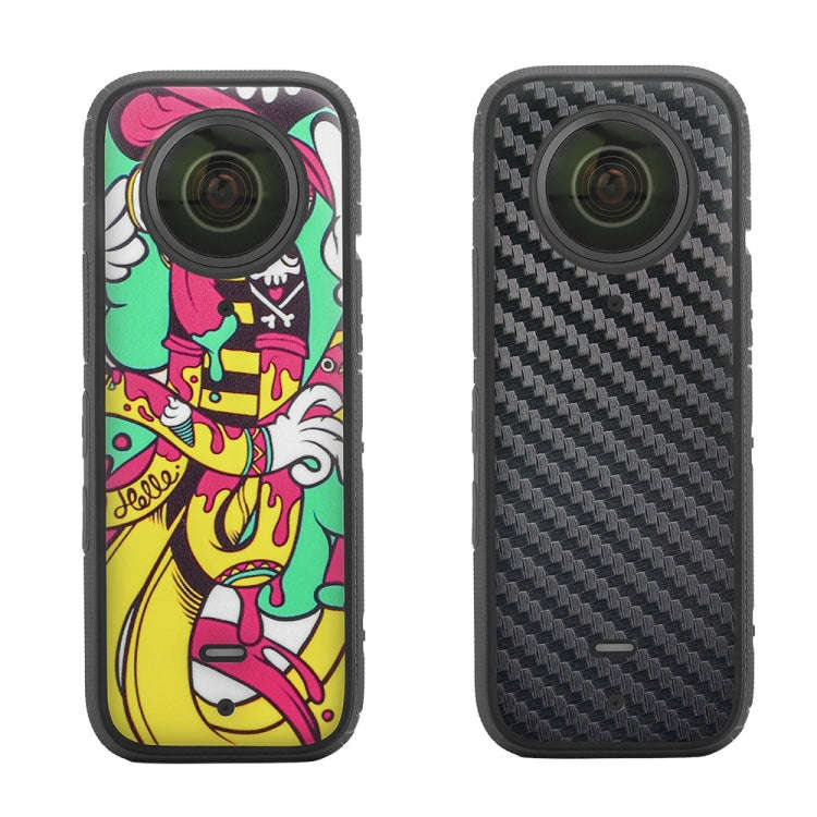 Sunnylife IST-TZ485 For DJI Insta360 X3 Panoramic Camera PVC Protection Scraper Film Stickers(Hip...