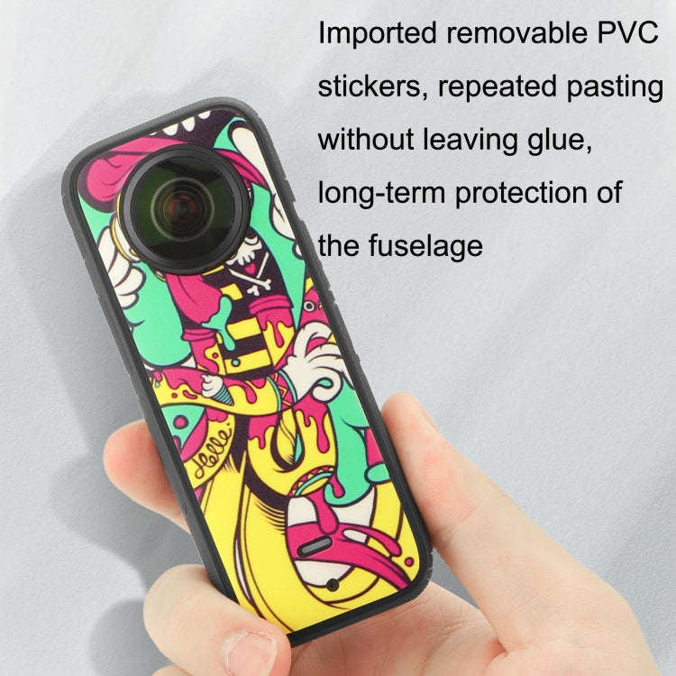 Sunnylife IST-TZ485 For DJI Insta360 X3 Panoramic Camera PVC Protection Scraper Film Stickers(Bul...