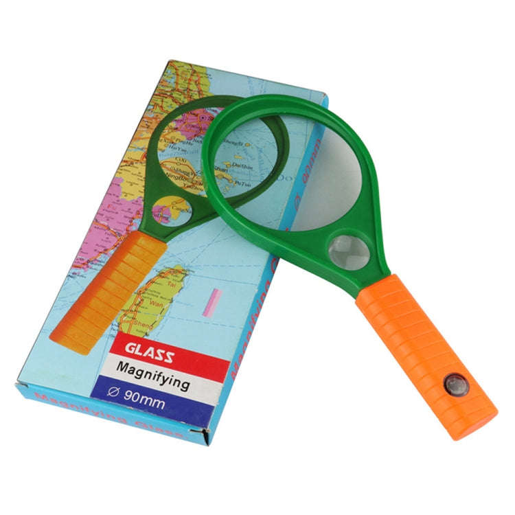 3pcs 3X/4X/6X/8X Elderly Reading Handheld Bifocal HD Magnifier, Specification: 60mm