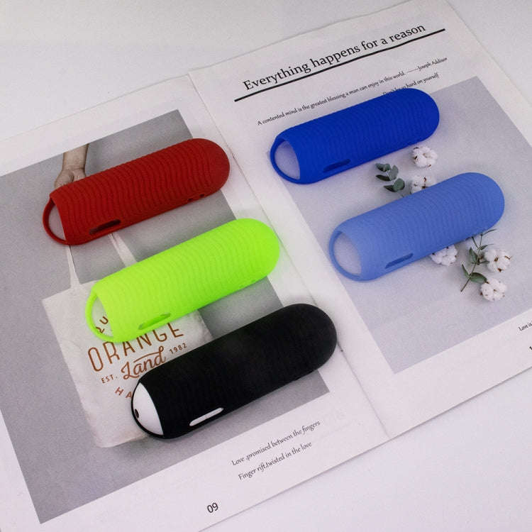 For Google Chromecast 2020 Y16 Remote Control Anti-fall Silicone Protective Case(Luminous Blue)