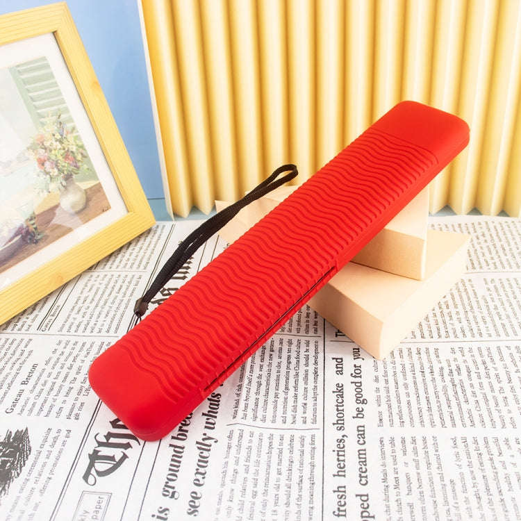 Y46 Remote Control Anti-Fall Silicone Protective Case For Sony RMF-TX600C/P/U/E 500U/E(Red)