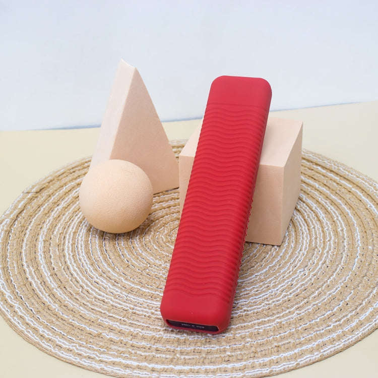 Y56 Voice Remote Silicone Anti-Fall Protective Case For Sony RMF-TX800U/C/P/T/900U(Red)