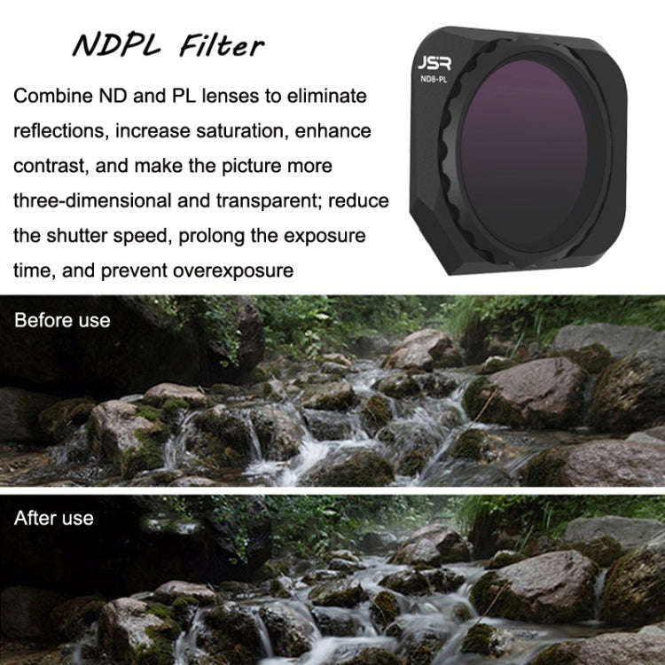 JSR JSR-1008 For DJI Mavic 3 Classic Youth Edition Drone Filter, Style: ND16PL