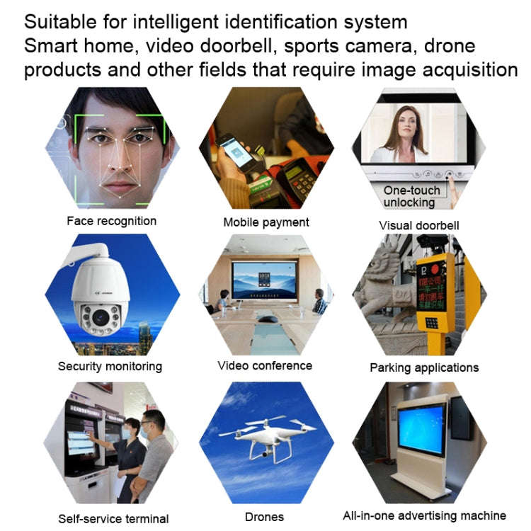 AS-2MUSB12 J1 2MP GC02M2 Wide Angle Monitoring Smart Home USB Driver-Free Camera Module