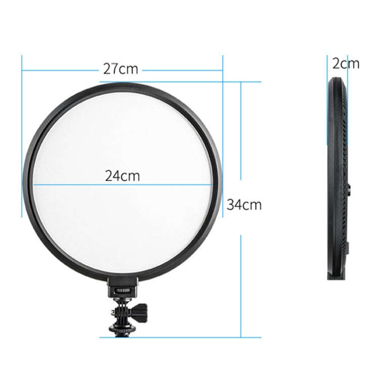 VILTROX VL-500T Intelligent Digital Display Circular LED Photography Fill Light