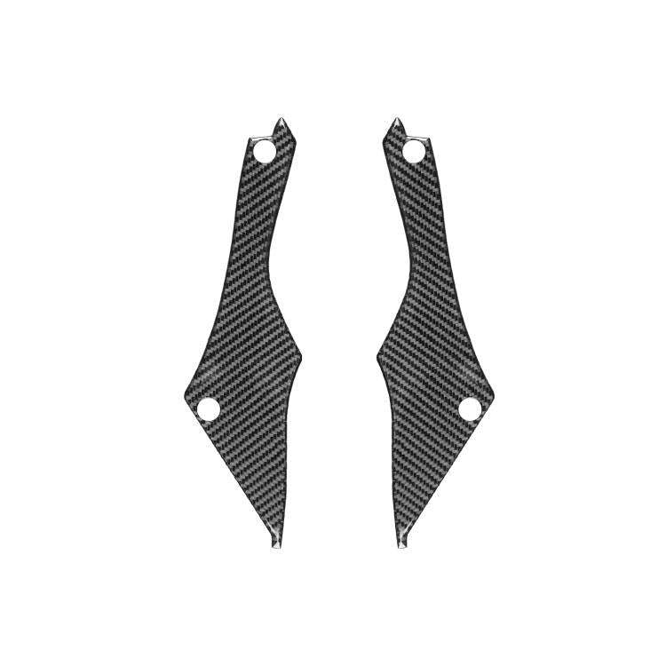 For Chevrolet Corvette C8 2pcs /Set Rear Door Inner Frame Sticker(Black)