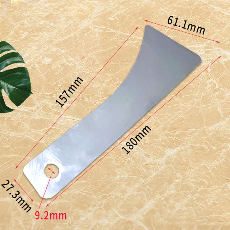 Automotive Metal Hard Cockpit Disassembly Door Panel Repair Stainless Steel Cocktail Tool(2mm Thick)