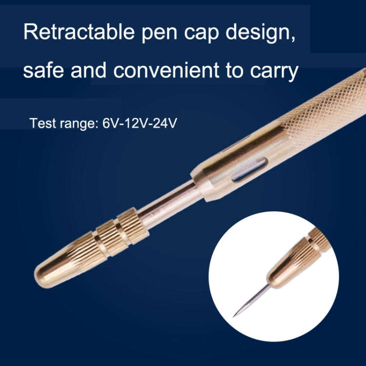 2pcs 6-24V Car Circuit Test Pen LED Multi-function Test Through Line Detection Test Light Test Pe...