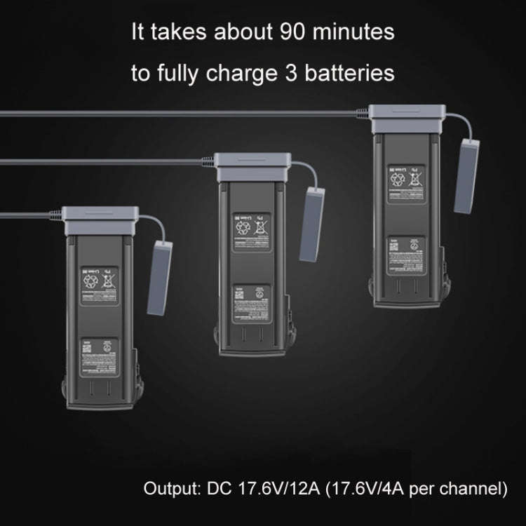 for DJI Mavic 3 YX 1 to 5 Charger With Switch(AU Plug)