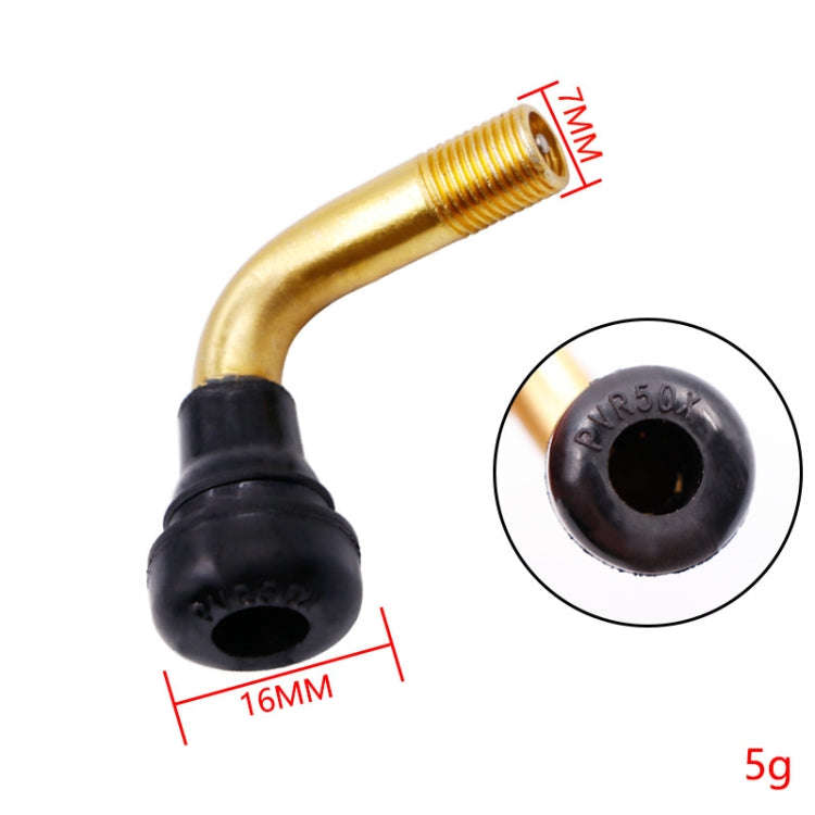 VR50X Automotive Vacuum Tire Door Mouth Motorcycles Tire Gas Mouth Rubber Mouth Core