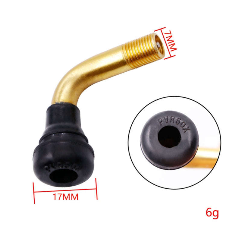 VR60X Automotive Vacuum Tire Door Mouth Motorcycles Tire Gas Mouth Rubber Mouth Core