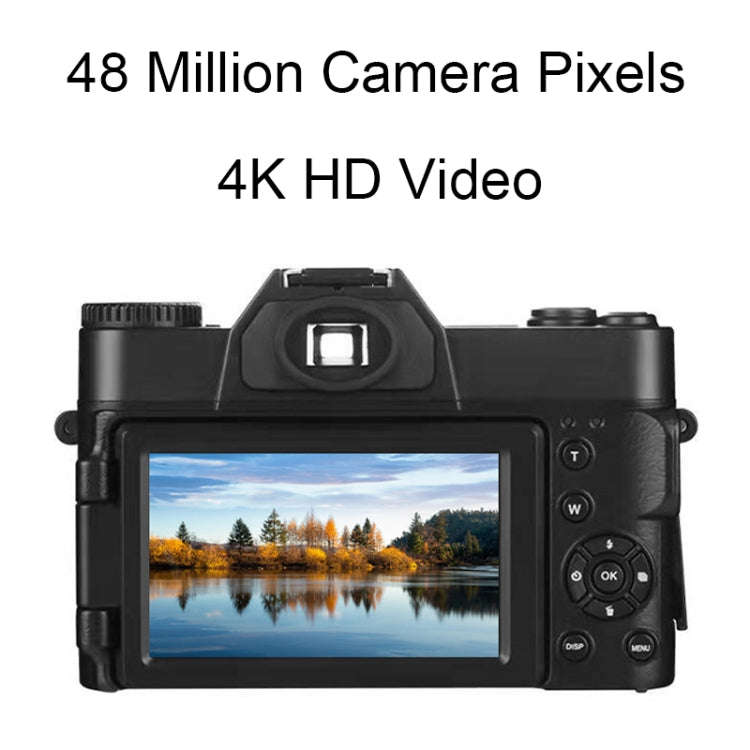 R10 4K HD 48MP Retro Foldable Screen Digital Camera(Simple Version)