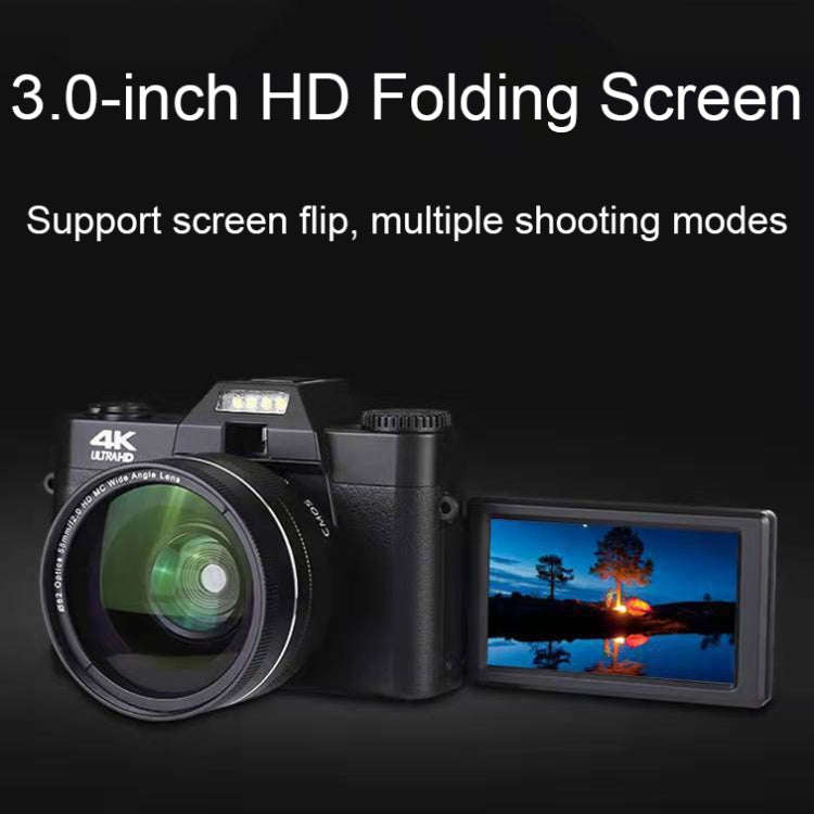 R10 4K HD 48MP Retro Foldable Screen Digital Camera(Simple Version)