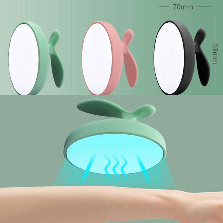 Nano Glass Epilator Crystal Diamond Scrubbing Surface No Skin Damage Manual Epilator(Green)