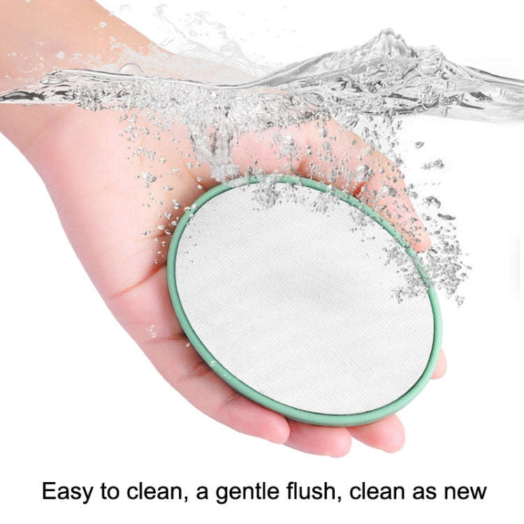 Nano Glass Epilator Crystal Diamond Scrubbing Surface No Skin Damage Manual Epilator(Green)