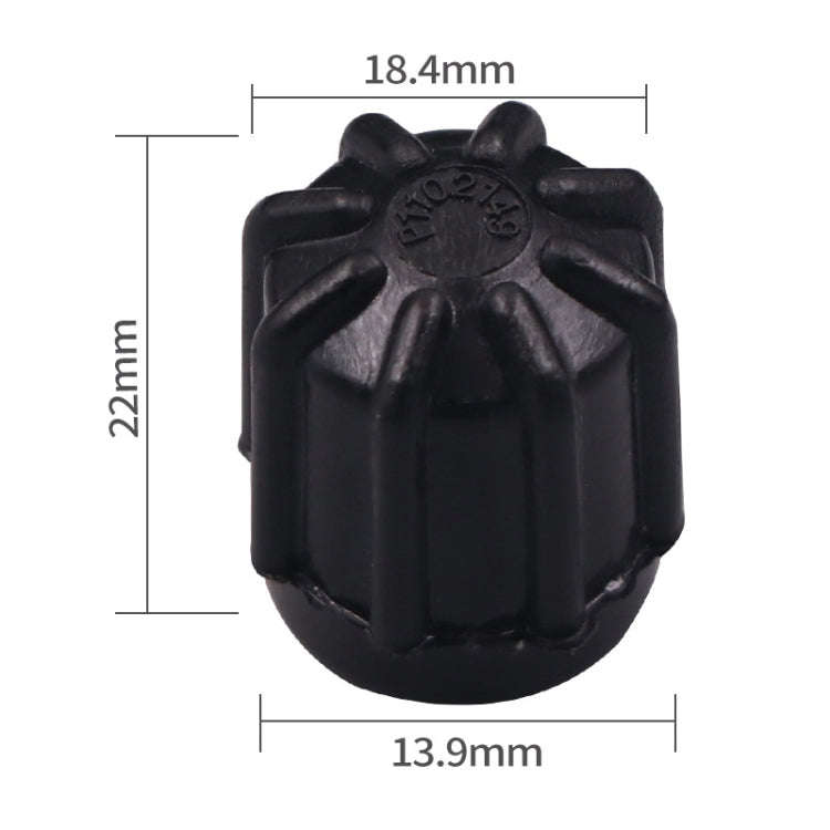 20pcs Car Air Conditioner Dustproof Plastic Valve Leakproof Cap(Small)