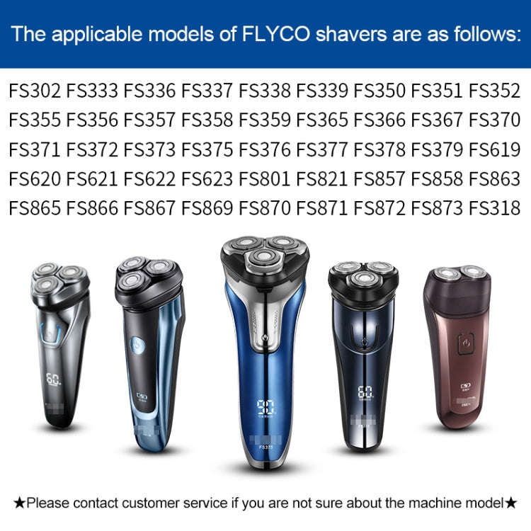 6pcs Electric Shaver USB Charging Cable for FLYCO Razor FS372 FS373 FS871 FS375 FS339 FS378 FS376...