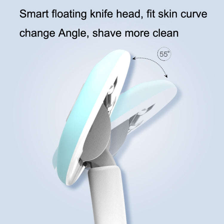 D940L Hair Removal Instrument Matching Female Manual Shaving Knife(Green)