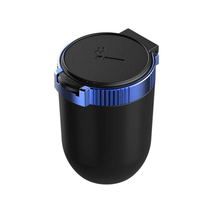 Car Universal Multifunctional Ashtray With Cover(Blue)