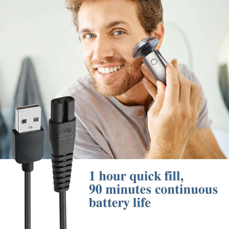 For Xiaomi Mijia MJTXD01SKS Electric Shaver USB Charging Cable Power ,Spce:  6pcs USB Cable