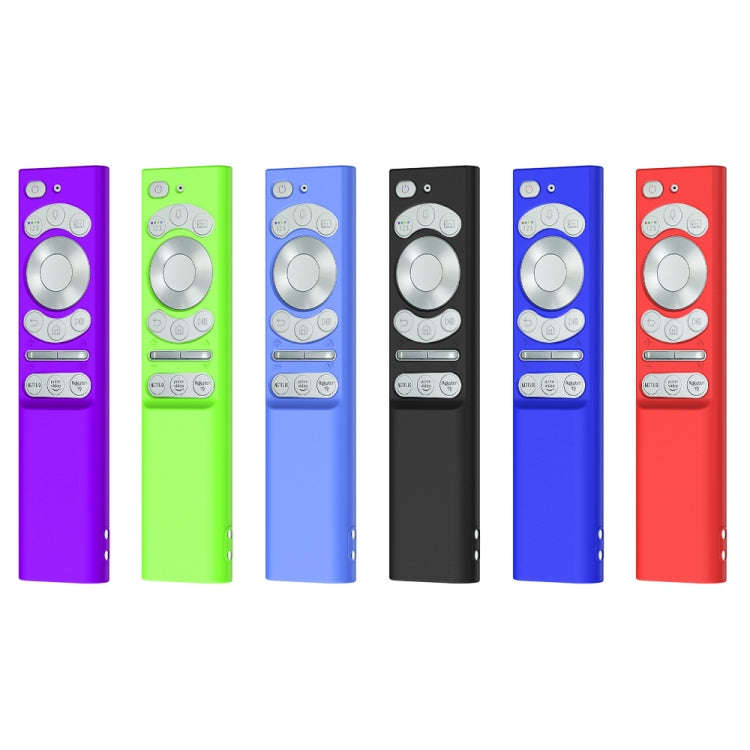 For Samsung Smartone3 TM1990C BN59-01357 Y34 Remote Control Silicone Cover(Luminous Green)