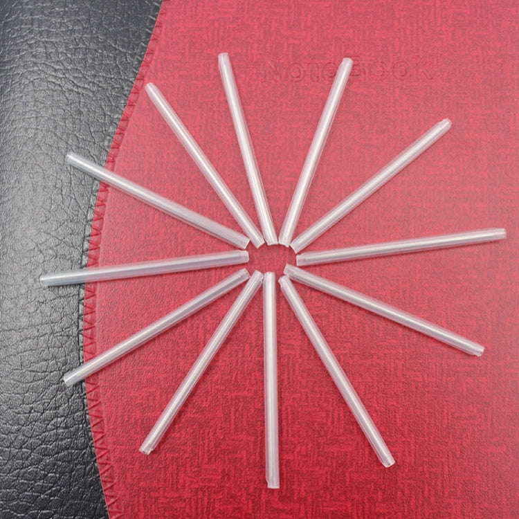 P2102-60 100pcs Optical Fiber Thermal Tube Bare Fiber Special Transparent Tubes