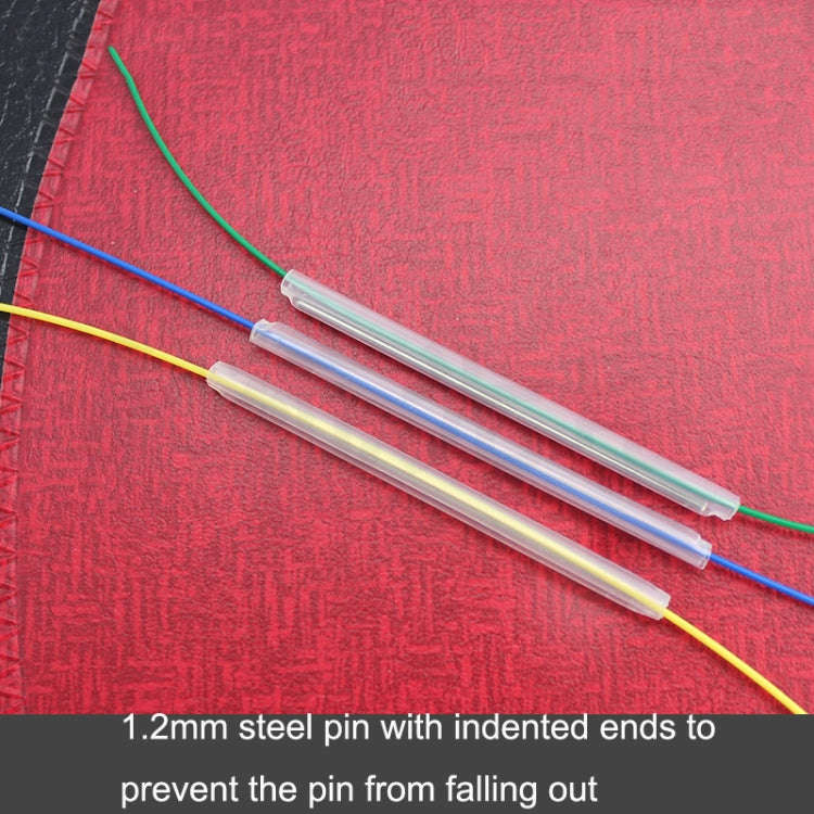 P2102-60 100pcs Optical Fiber Thermal Tube Bare Fiber Special Transparent Tubes