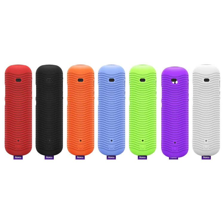 For TCL Roku Voice Remote Pro Y30 Remote Control Shockproof Silicone Protective Case(Purple)