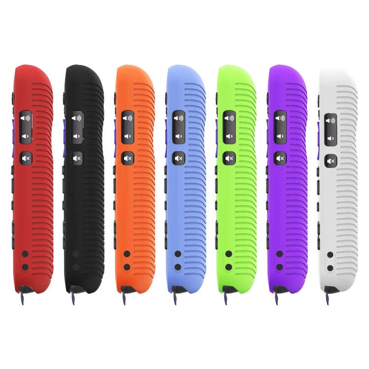 For TCL Roku Voice Remote Pro Y30 Remote Control Shockproof Silicone Protective Case(Luminous White)