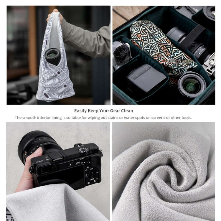 PGYTECH Folding Photography Camera Protective Wrap Cloth Cover(Geek)