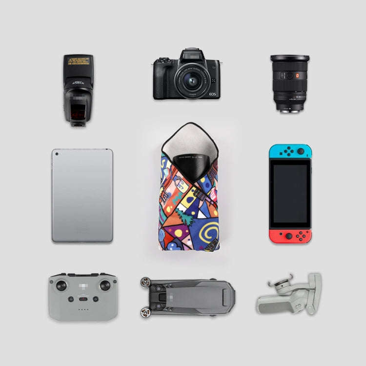 PGYTECH Folding Photography Camera Protective Wrap Cloth Cover(Geek)