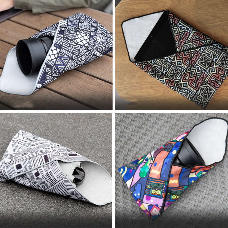 PGYTECH Folding Photography Camera Protective Wrap Cloth Cover(Geek)