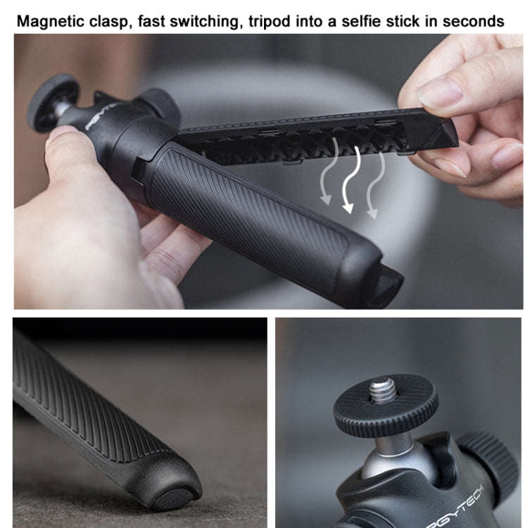 PGYTECH  Camera Tripod Cell Phone Selfie Extension Pole,Spec: Tripod+Phone Clip