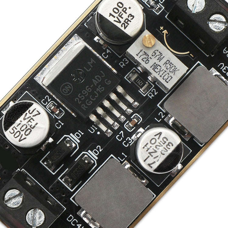 LM2596-ADJ DC-DC Adjustable Step-Down Power Module 4V-40V To 1.23-35V 3A Stereotype Board(As Show)