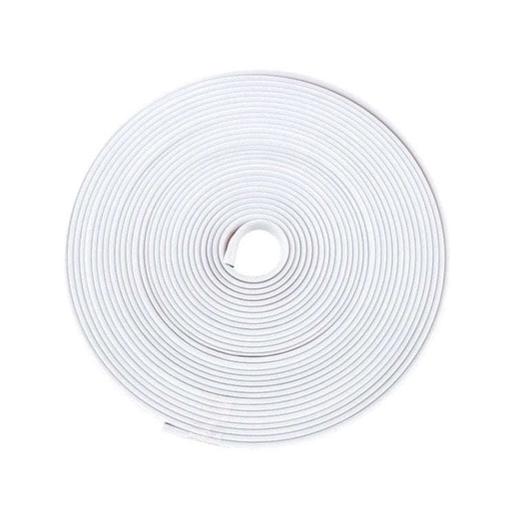 Car Wheel General TPE Protection Ring Bumper Wheel Decoration Modification Supplies(White)