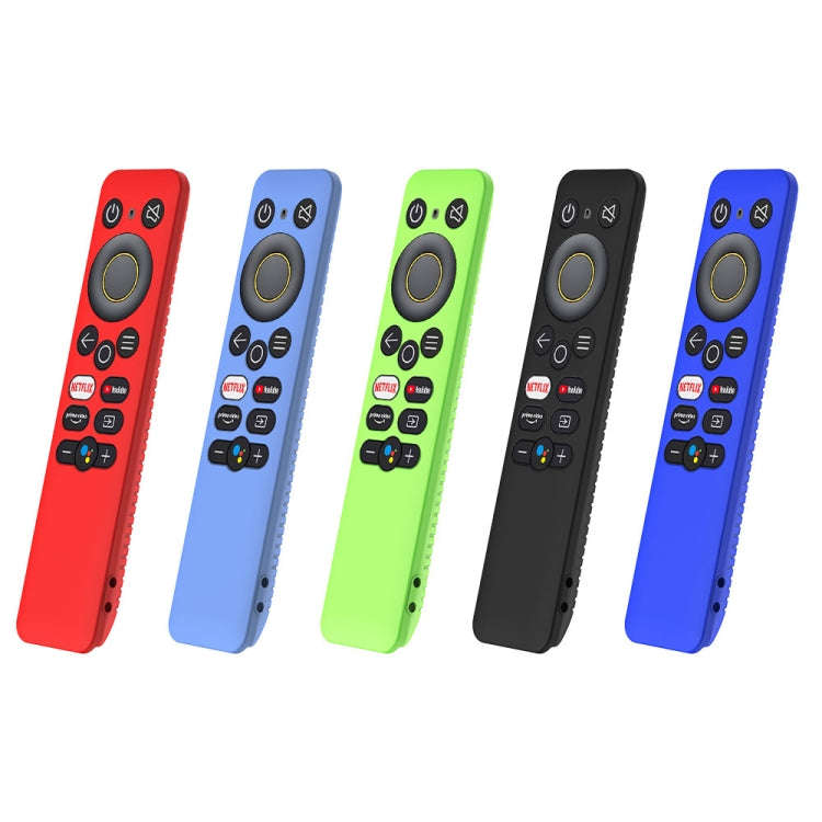For Realme 32/43 Inch Y41 TV Remote Control All-Inclusive Anti-Drop Silicone Protective Case(Red)