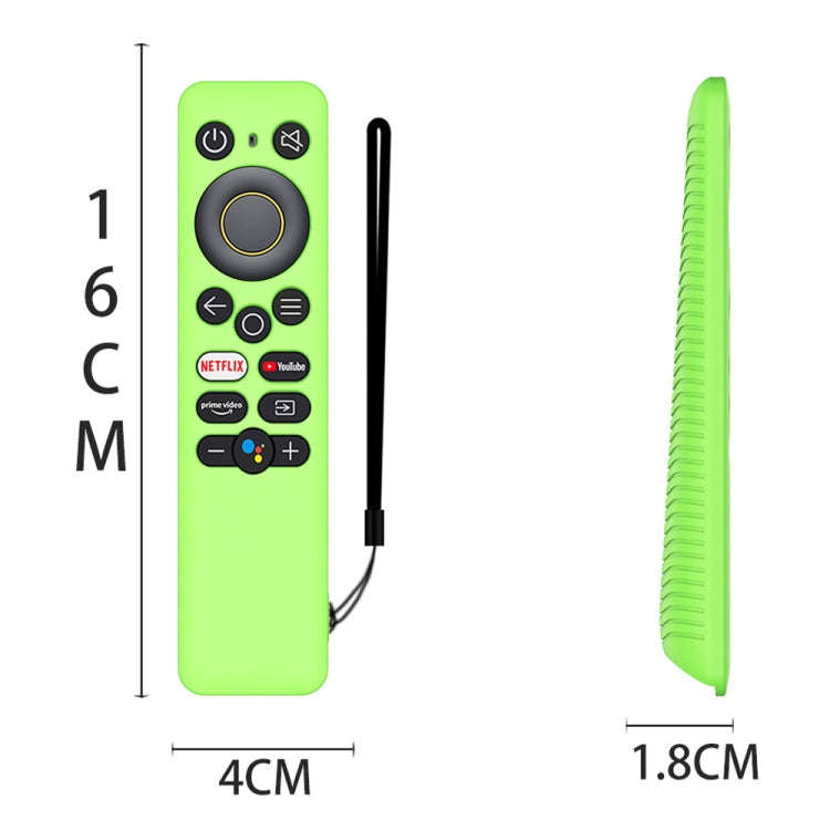 For Realme 32/43 Inch Y41 TV Remote Control All-Inclusive Anti-Drop Silicone Protective Case(Red)