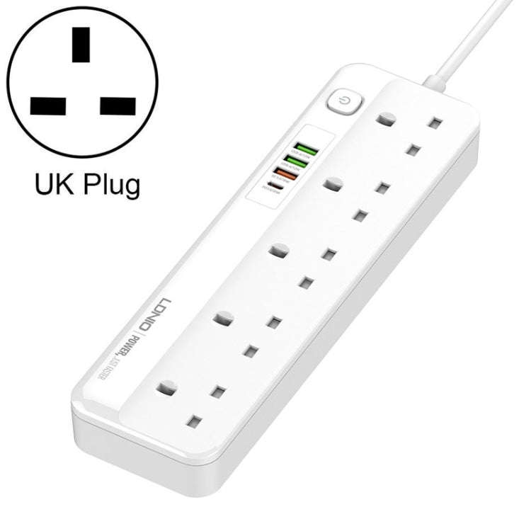 LDNIO 5+4 Ports Multifunctional Travel Home Office Fast Charging Socket(UK Plug)