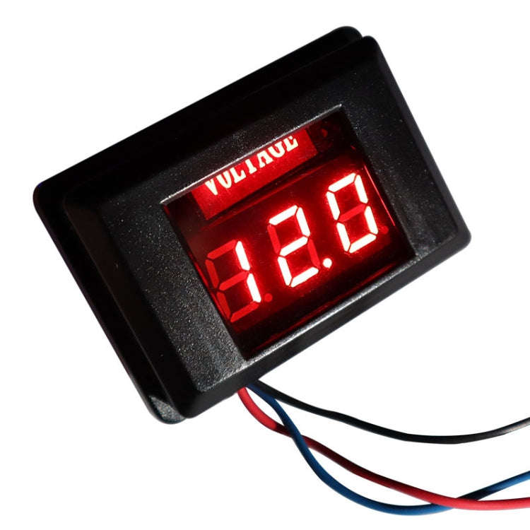 DES-2 Car Battery Voltage Meter DC LED Digital Display 12V Motorcycle RV Yacht Voltage Meter Dete...