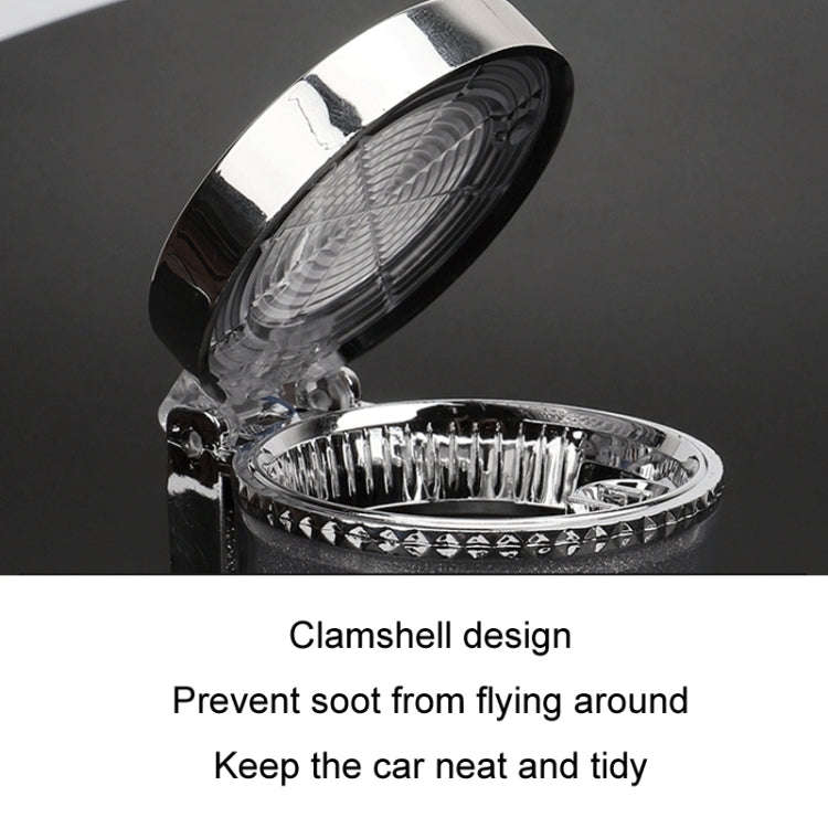 Car Air Conditioner Outlet Ashtray With LED Light(10x7.8cm)