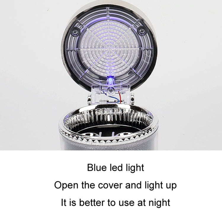 Car Air Conditioner Outlet Ashtray With LED Light(10x7.8cm)