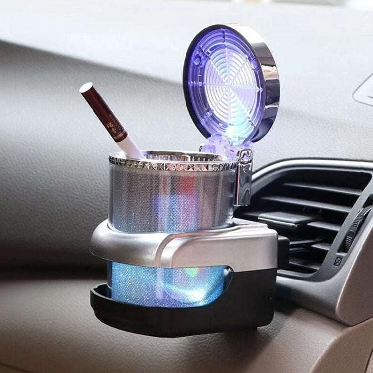 Car Air Conditioner Outlet Ashtray With LED Light(10x7.8cm)