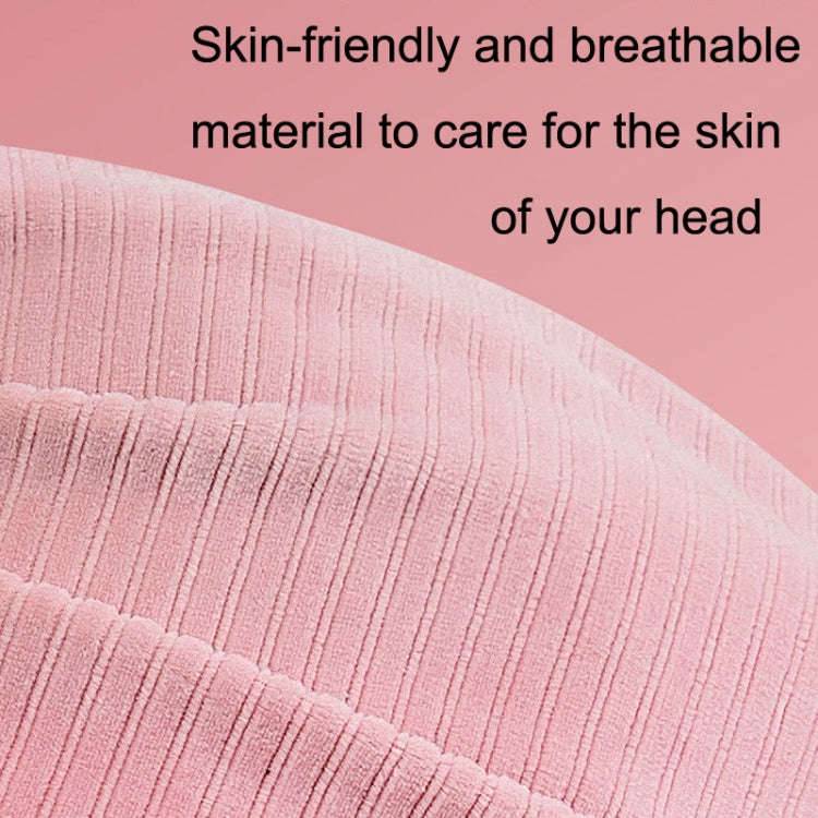 K2009 Air Wave Head Massage Device Heating Compress Airbag Home Sleep Massage Instrument(Pink)
