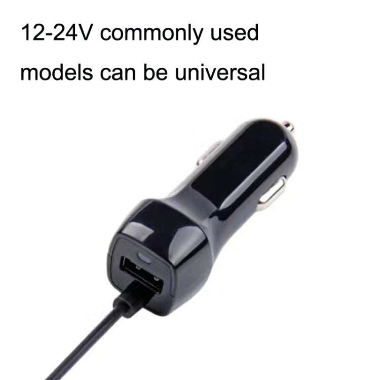 522AL Fast Charging With Cable Car Charging, Output Interface: Type-C/USB-C (Black)