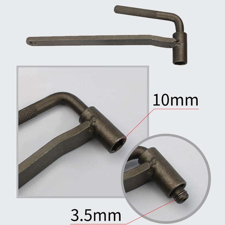 Valve Gongs / Valve Screw Spanner / Motorbike Valve Screw Adjustment Tool(10mm hexagonal / 3.5mm ...